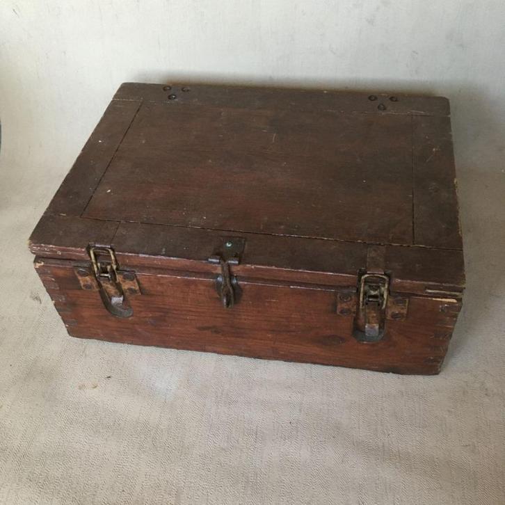 Duitse munitiekist B Luftdichter Patronenkasten voor MG patr, Verzamelen, Militaria | Tweede Wereldoorlog, Landmacht, Kist of Geocache