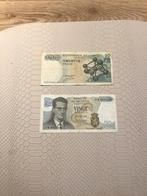 Billets de 20 francs Baudouin 2 pièces, Antiek en Kunst, Ophalen of Verzenden