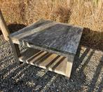 Teak salon/buiten tafel, Huis en Inrichting, Ophalen