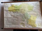 Geografische kaart van België om op te hangen, Landkaart, 1800 tot 2000, Ophalen, Gelezen