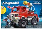 PLAYMOBIL 4 x 4 brandweer, Kinderen en Baby's, Speelgoed | Playmobil, Ophalen, Zo goed als nieuw