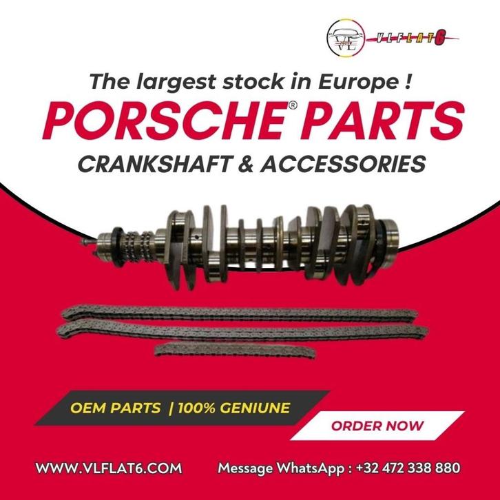 Krukassen en motoraccessoires — Porsche,, Auto-onderdelen, Motor en Toebehoren, Oldtimer onderdelen, Porsche, Gebruikt, Ophalen