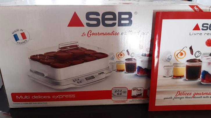 Yaourtière Seb Multidélices 12 pots, Elektronische apparatuur, Overige elektronische apparatuur, Zo goed als nieuw, Ophalen