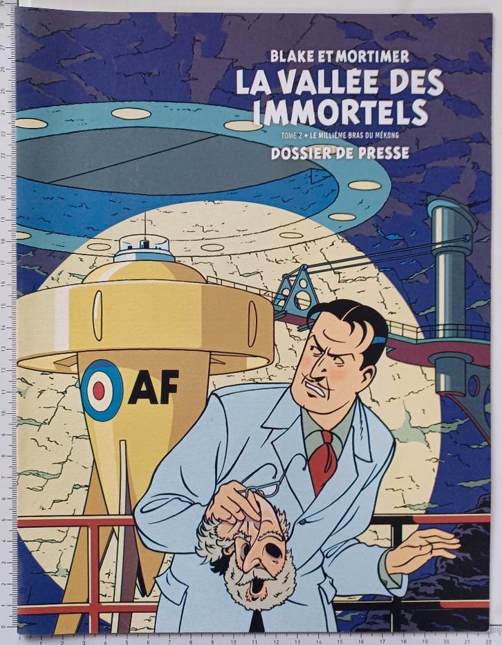 DP - Blake et Mortimer - T26 La vallée des immortels - T2, Boeken, Stripverhalen, Ophalen of Verzenden