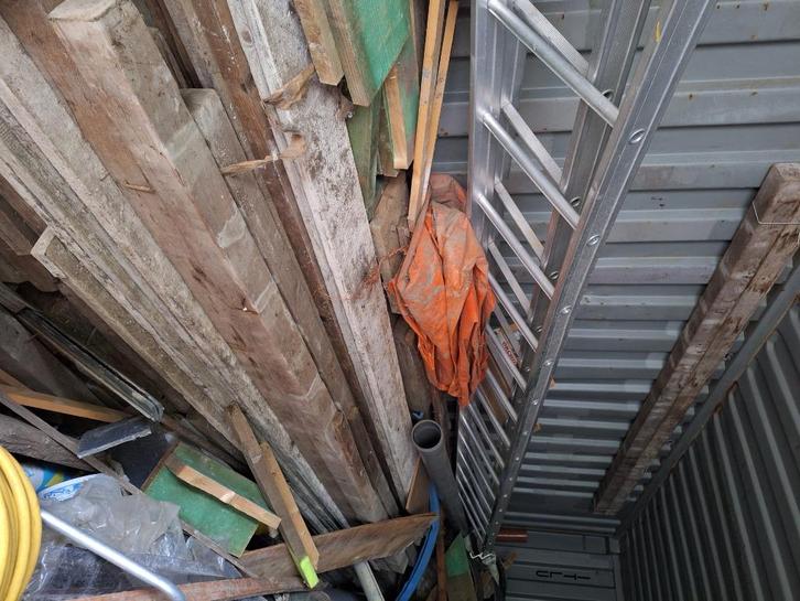 Diverse houten planken, Doe-het-zelf en Bouw, Hout en Planken, Gebruikt, Overige typen, Minder dan 25 mm, Ophalen