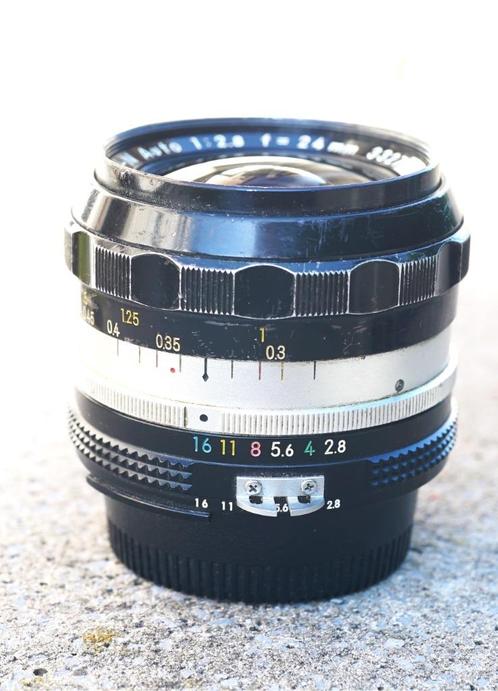 Nikkor AI 24mm 2.8 voor alle Nikon F spiegelreflexcamera's, Audio, Tv en Foto, Fotocamera's Analoog, Gebruikt, Spiegelreflex, Nikon
