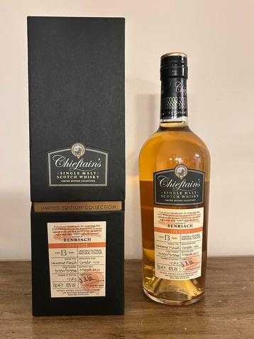 Single Malt Whisky - BenRiach 1996 beschikbaar voor biedingen