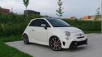 Abarth 595 turismo 1.4 T-Jet Pano, Beats, Leder, Carbonlook!, Auto's, Abarth, Voorwielaandrijving, 4 zetels, 139 g/km, Wit