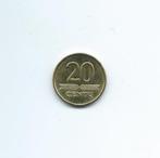 Litouwen, 20 Centu 1997., Ophalen of Verzenden, Overige landen, Losse munt