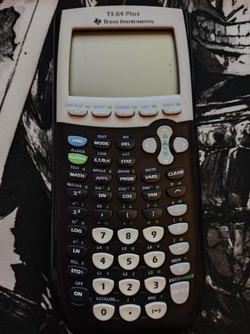 Calculatrice Texas Instruments TI-84 Plus, sans cache. beschikbaar voor biedingen