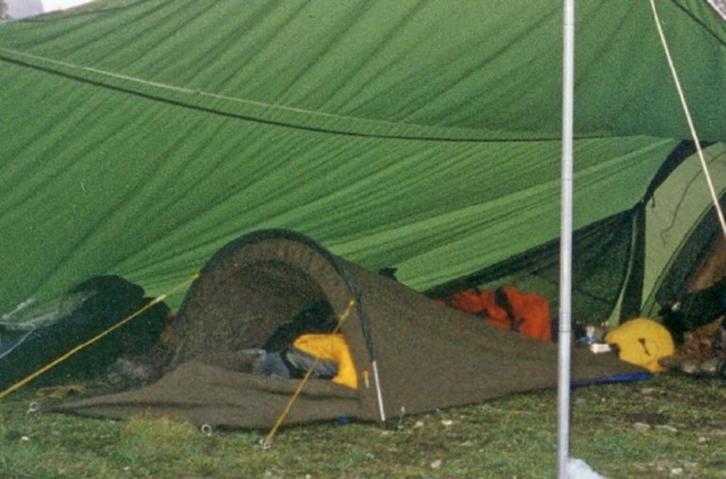individueel lichtgewicht slaaptentje (bivakzak), Hobby en Vrije tijd, Overige Hobby en Vrije tijd, Gebruikt, Ophalen