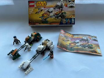 75090 Lego Star Wars Ezra’s Speeders beschikbaar voor biedingen