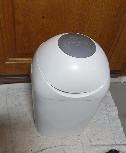 SANGENIC Tommy Tippee poubelle à couches + recharge de sacs, Kinderen en Baby's, Badjes en Verzorging, Zo goed als nieuw, Luieremmer