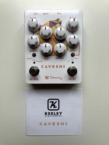 KEELEY - CAVERNS DELAY/ REVERB V2, Enlèvement ou Envoi, Comme neuf, Reverb