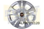 Fiat enkel wieldeksel 16" zilver 5x dubbelspaak Origineel! 6, Auto diversen, Wieldoppen, -, Verzenden, -, Nieuw