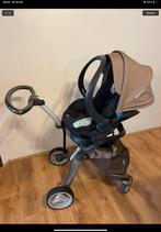 Stokke kinderwagen, Kinderen en Baby's, Kinderwagens en Combinaties, Ophalen, Gebruikt, Kinderwagen, Verstelbare duwstang