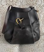 Bruine leren tas in het model DELVAUX Faust, Handtassen en Accessoires, Ophalen of Verzenden