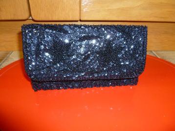 Zwart glitter handtasje beschikbaar voor biedingen