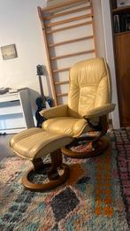 Stressless éénzit, Huis en Inrichting, Fauteuils, Ophalen, Gebruikt, Minder dan 75 cm, 75 tot 100 cm