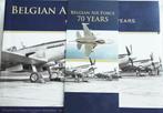 Set de 2 Livres - 70 ans de l'Armée de l'Air belge, Livre ou Revue, Armée de l'air, Enlèvement