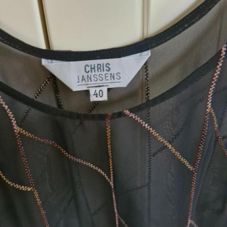 rok en topje CHRIS Janssens, Kleding | Dames, Gelegenheidskleding, Zo goed als nieuw, Maat 38/40 (M), Zwart, Ophalen of Verzenden