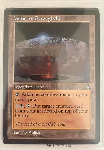 Volrath’s Stronghold - Magic the Gathering - Stronghold, Envoi, Comme neuf