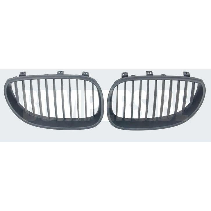 Grill Niergrill Mat Zwart Enkele Spijl BMW 5 Serie E60 E61 (, Auto-onderdelen, Overige Auto-onderdelen, Gebruikt, 6 maanden garantie