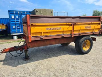 Peecon KW6000 kipper met werk, 6 ton kipwagen