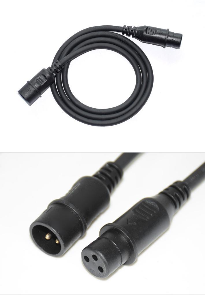 Nouveaux câbles DMX étanches de première classe, 1 m,, TV, Hi-fi & Vidéo, Appareil pour karaoké, Neuf, Micro(s), Enlèvement ou Envoi