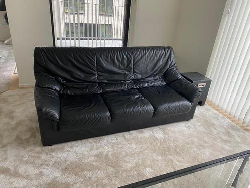 Canapé cuir 3 places 180cm très bon état. Univers du Cuir, Huis en Inrichting, Zetels | Zetels, Gebruikt, Rechte bank, Driepersoons