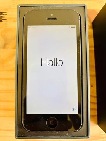 iPhone 5 16gb Black & Slate in Perfecte Staat beschikbaar voor biedingen
