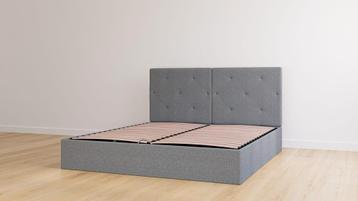 Emma Opslagbed, Huis en Inrichting, Slaapkamer | Bedden, Ophalen, Verstelbaar, 140 cm, Elegant