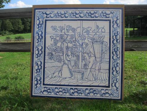Portugese handgeschilderde tegeltableaus, Antiek en Kunst, Antiek | Keramiek en Aardewerk, Ophalen of Verzenden