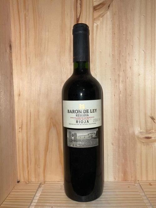 Baron de Ley Reserva, Collections, Vins, Comme neuf, Vin rouge, Espagne, Enlèvement ou Envoi