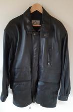 Lederen / leren heren jas large Imane´s Antilope ALS NIEUW, Maat 52/54 (L), Imane´s, Zwart, Ophalen of Verzenden