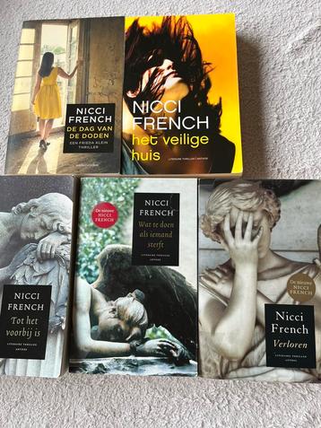 Thrillers van Nicci French beschikbaar voor biedingen