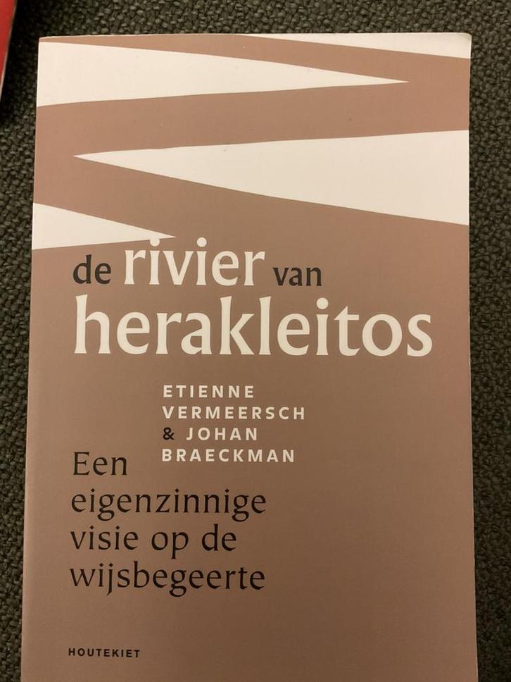 Johan Braeckman - De rivier van Herakleitos, Boeken, Filosofie, Zo goed als nieuw, Ophalen