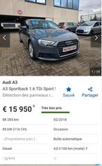 Audi A3 à vendre, Autos, Particulier, Achat, A3