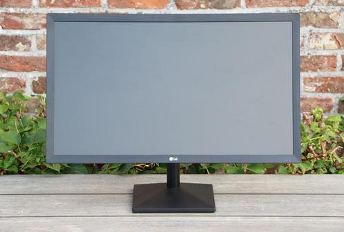 LG 24" LED monitor (75Hz/1ms), Informatique & Logiciels, Moniteurs, Comme neuf, 61 à 100 Hz, VGA, Gaming, Connexion casque, LED