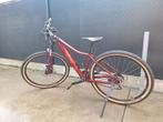 toffe cube acces rood 54inch dames mtb, Fietsen en Brommers, Fietsen | Mountainbikes en ATB, Ophalen, Gebruikt, Dames