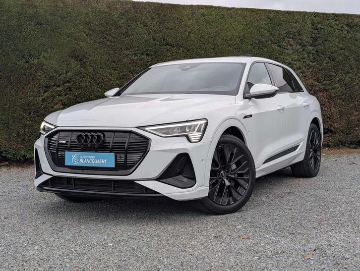 Audi Q8 e-tron (Q8)e-tron - 2x s-line - opendak- trekhaak -, Auto's, Audi, Bedrijf, Te koop, Q8 e-tron, 360° camera, 4x4, Achteruitrijcamera