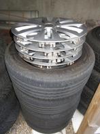 Originele set VW stalen velgen 16 inch Zomerbanden, Ophalen, Velg(en), 16 inch, 205 mm