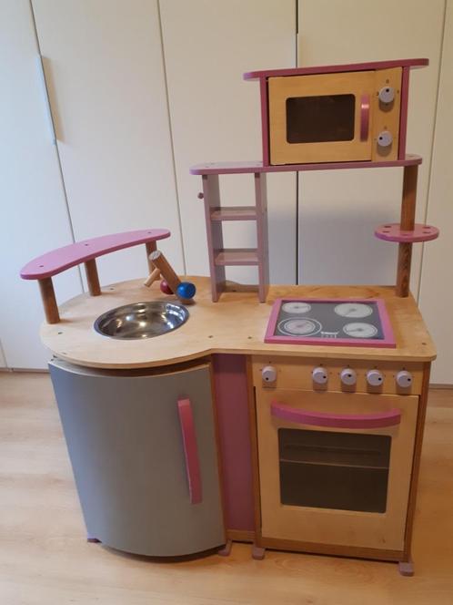 houten speelgoedkeuken, Kinderen en Baby's, Speelgoed | Speelkeukens, Gebruikt, Speelkeuken, Hout, Ophalen