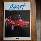 FORD  ESCORT Cabrio 1990, Boeken, Auto's | Folders en Tijdschriften, Ophalen of Verzenden, Nieuw, Ford