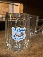 4 oude bierpotten van Stella Artois, Ophalen, Gebruikt, Bierglas