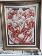 Peinture contemporain signé, Ophalen