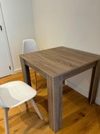 Tafel met twee stoelen, Huis en Inrichting, Tafels | Eettafels, Ophalen, Zo goed als nieuw, Vier personen