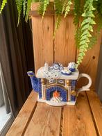 Theepot in de vorm van een schouw, Antiek en Kunst, Ophalen of Verzenden