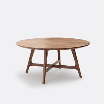 Grote, ronde salontafel, Larsen, Enlèvement ou Envoi