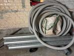 Spiro buis 125 en flex buis 60, Doe-het-zelf en Bouw, Buizen en Afvoer, Ophalen, Aluminium, Zo goed als nieuw, 80 mm of meer